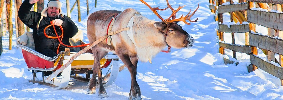 Weihnachtsdorf in Rovaniemi