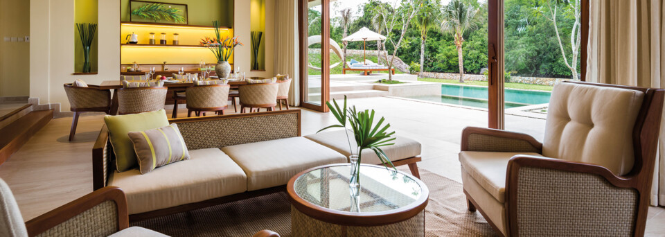 Fusion Resort Phu Quoc Beispiel Pool-Villa mit Flussblick (2 Schlafzimmer)