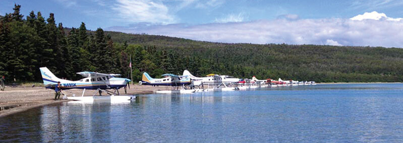 Katmai Lodge Wasserflugzeuglandeplatz