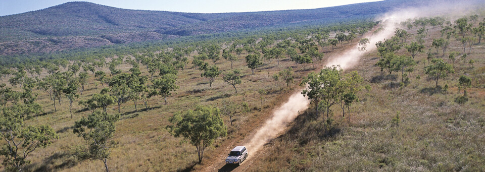 Fahrzeug auf Gibb River Road