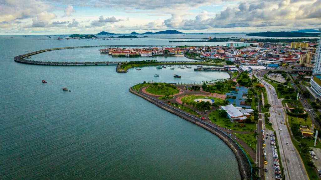 Cinta Costera in Panama-Stadt