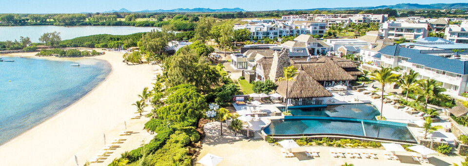 Außenansicht des Radisson Blu Azuri Resort & Spa Mauritius
