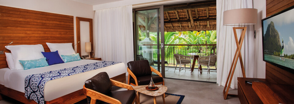 Beispiel Ocean-ZimmerBeachcomber Paradis Hotel & Golf Club Le Morne