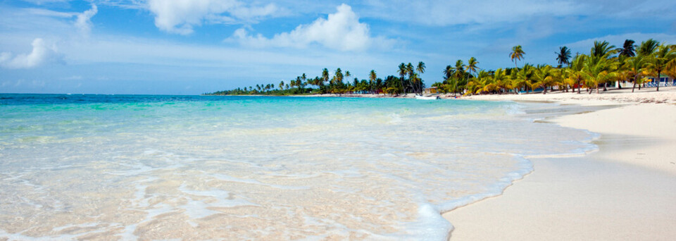 Strand in der Dom Rep