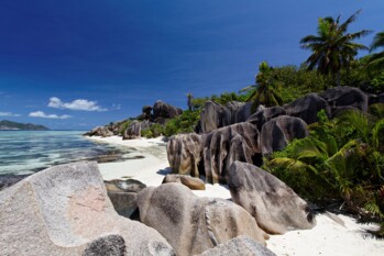 La Digue Insel, Seychellen