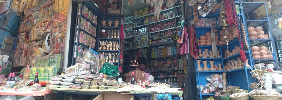 Hexenmarkt in La Paz, Bolivien