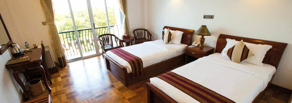Beispiel Deluxe-Zimmer des Yadanarpon Dynasty Hotel