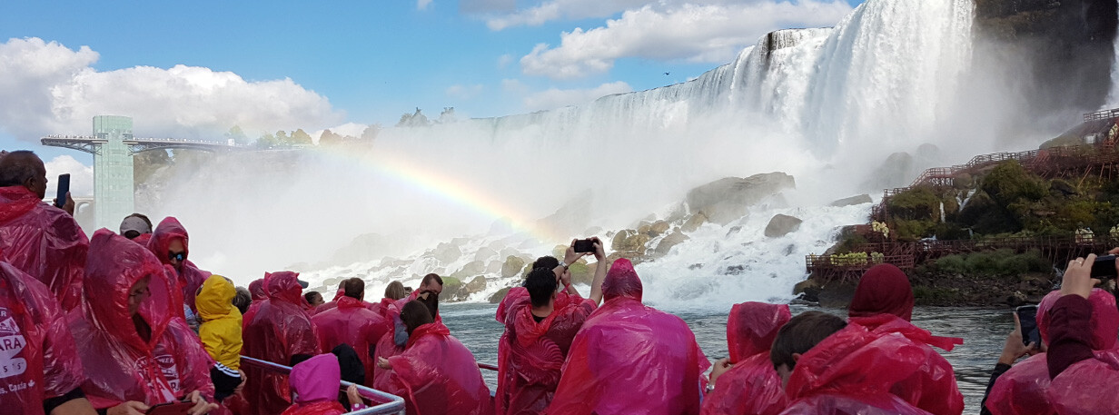 Bootsfahrt "Hornblower" zu den Niagarafällen - Ostkanada Reisebericht