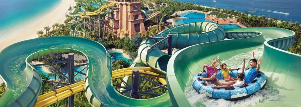 Aquaventure Wasserpark in Dubai