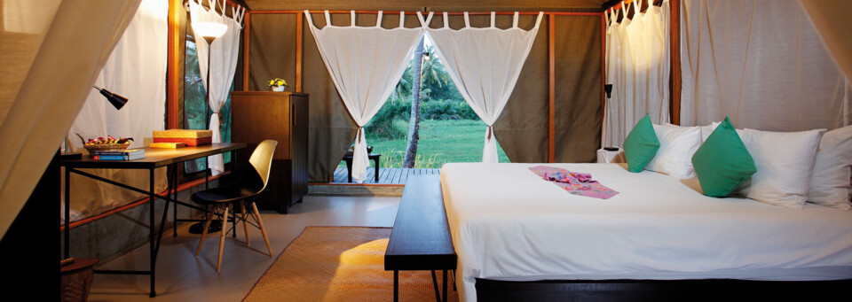 Zelt-Villa Beispiel des Haadson Resort Khao Lak