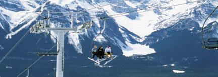 Skipässe Region Banff Sunshine, The Lake Louise Ski Resort und Mount Norquay Area