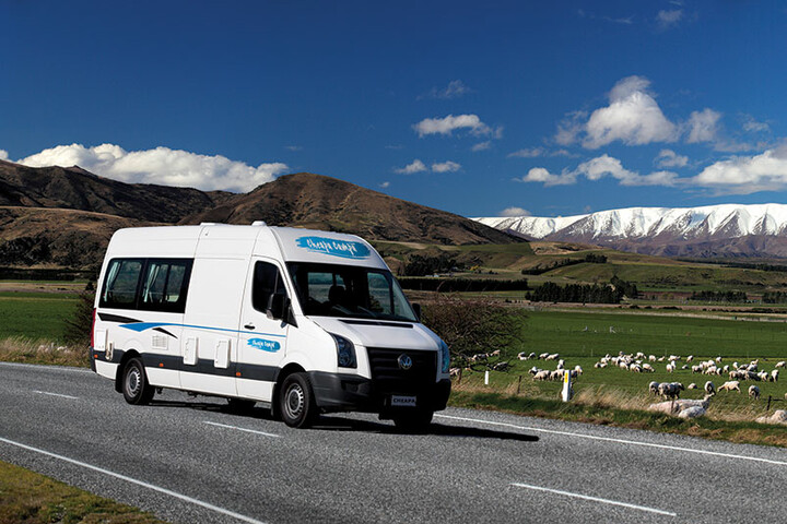 Außenansicht des 2 Berth Campervan