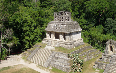 Kultstätte Palenque Mexiko