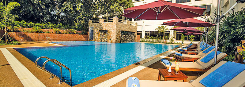 Pool des Rose Garden Hotel Yangon