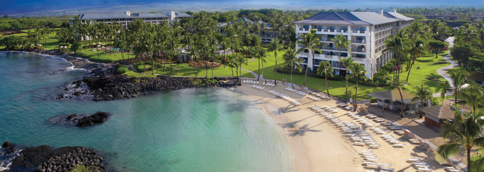 Außenansicht des The Fairmont Orchid auf Big Island