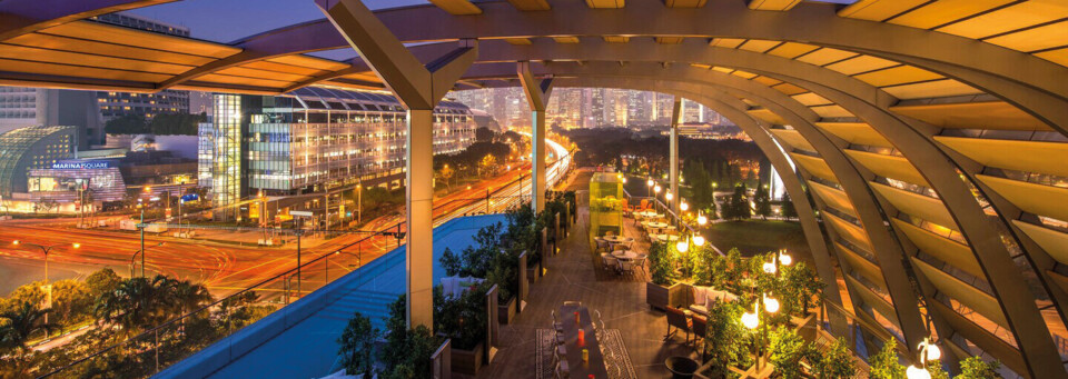 Sky Garden des JW Marriott Hotel Singapore South Beach