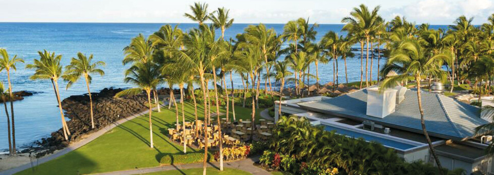 Garten des The Fairmont Orchid auf Big Island