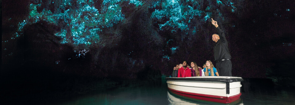 Glowworm Caves in Waitomo