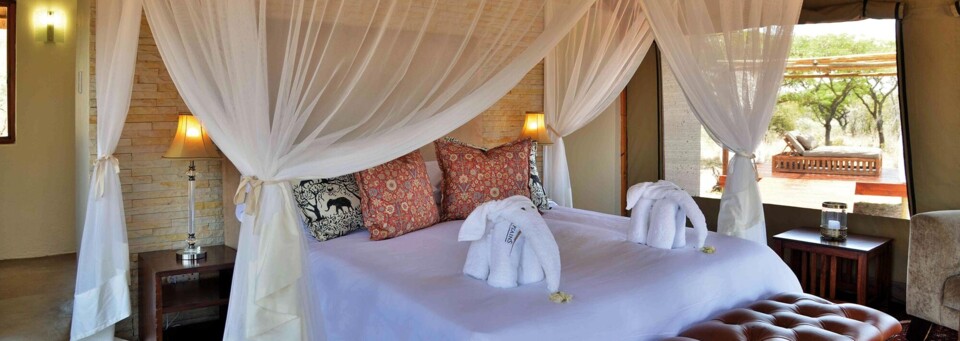 Luxury Tent des Safari Plains