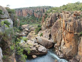 Reisebericht Südafrika: Aussichtspunkt God's Window am Bourke's Luck