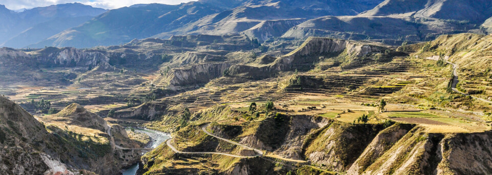 Colca Canyon - Terrassenlandwirtschaft