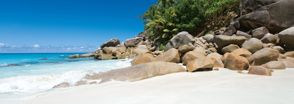 Strand des Constance Lémuria Seychelles