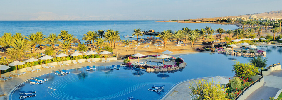 Lagunen-Pool im Mövenpick Resort & Spa Tala Bay Aqaba