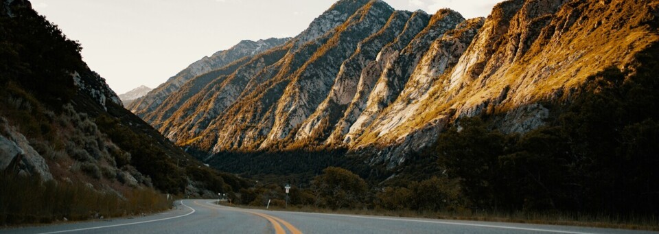 Straße nach Salt Lake City