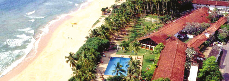 Luftaufnahme des Avani Bentota Resort