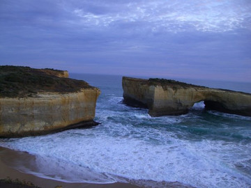 Reisebericht Australien: Felsformation London Bridge im Port Campbell Nationalpark