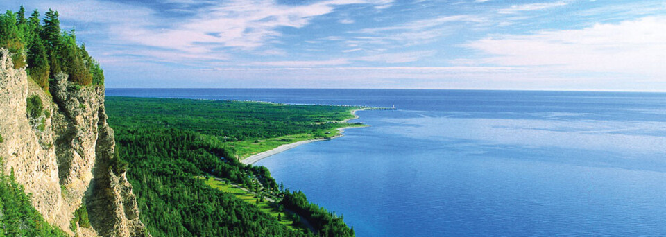 Forillon Nationalpark Aussicht auf das Meer