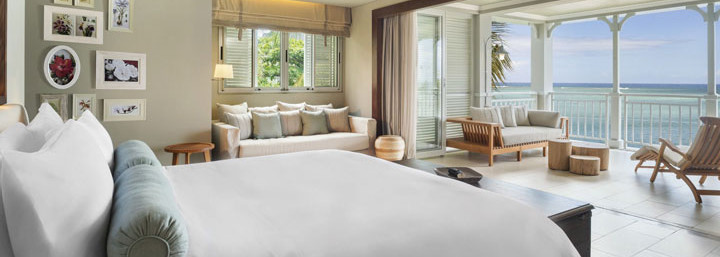 St. Regis Mauritius, Beispiel Beachfront Junior Suite