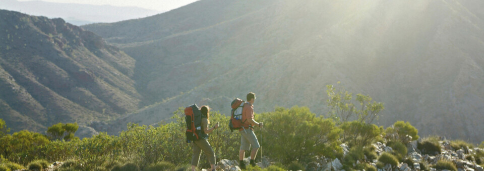 Wanderer auf dem Larapinta Trail