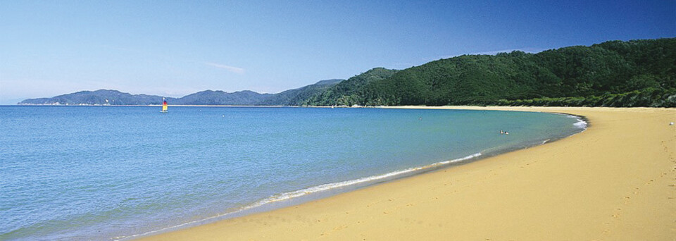 Totaranui Strand, Abel Tasman Nationalpark