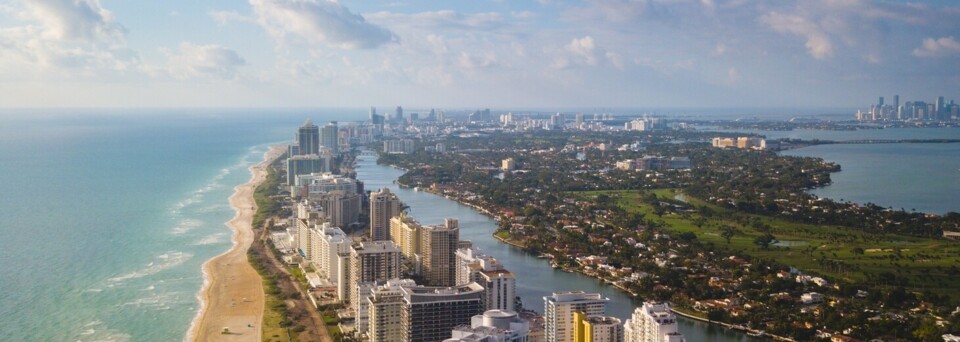 Miami Beach Drohnenbild