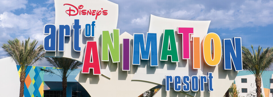 Außenansicht Disney's Art of Animation Resort Orlando Lake Buena Vista
