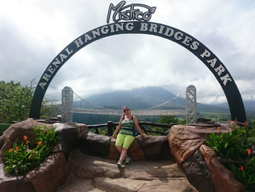 Costa Rica Reisebericht - Reiseexpertin Tatjana im Arenal Hanging Bridges Park