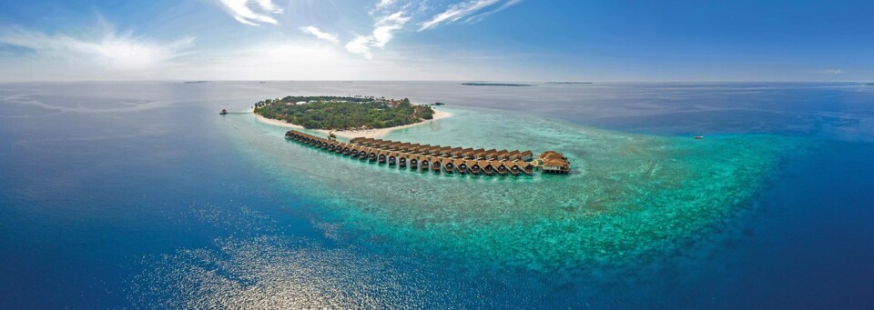 Reethi Faru Resort Außenansicht
