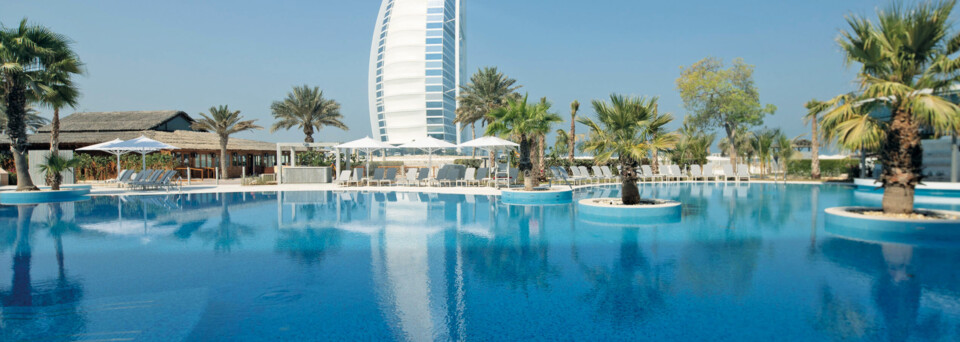Pool im Jumeirah Beach Hotel Dubai