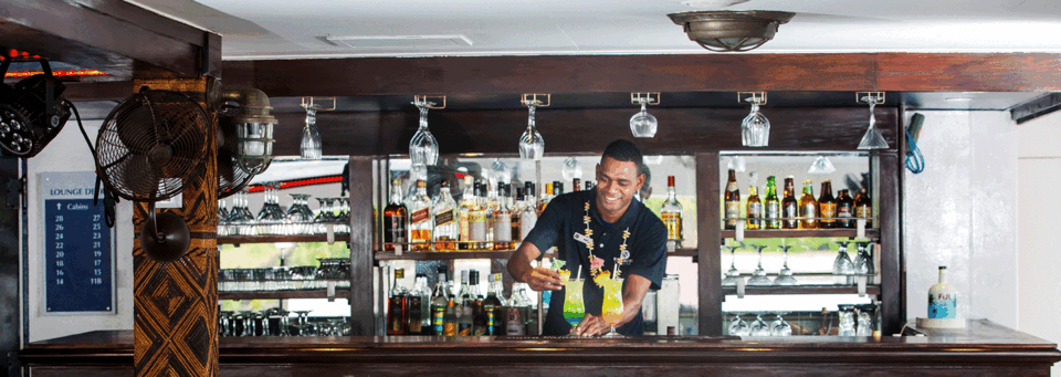 Bar - Kreuzfahrtschiff "MV Fiji Princess" Blue Lagoon Cruises