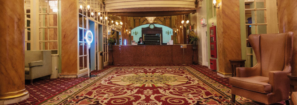 Lobby des Wolcott Hotel New York