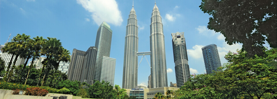 Petronas Twin Towers in Kuala Lumpur