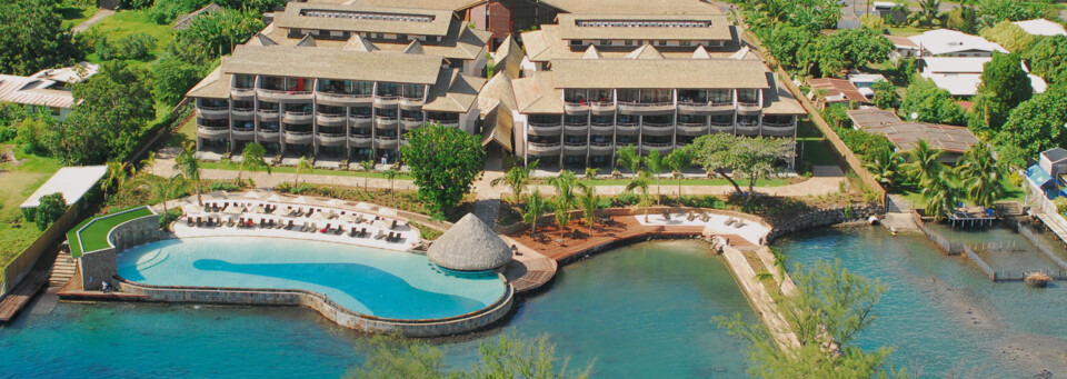 Luftaufnahme Manava Suite Resort Tahiti