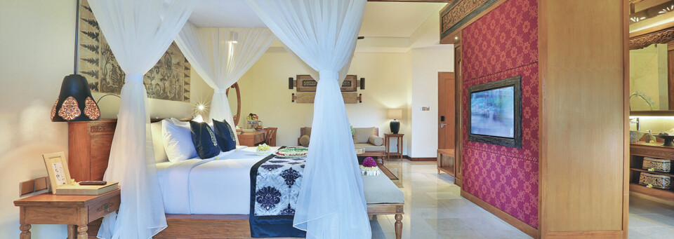 The Kayon Jungle Resort Suite Zimmerbeispiel