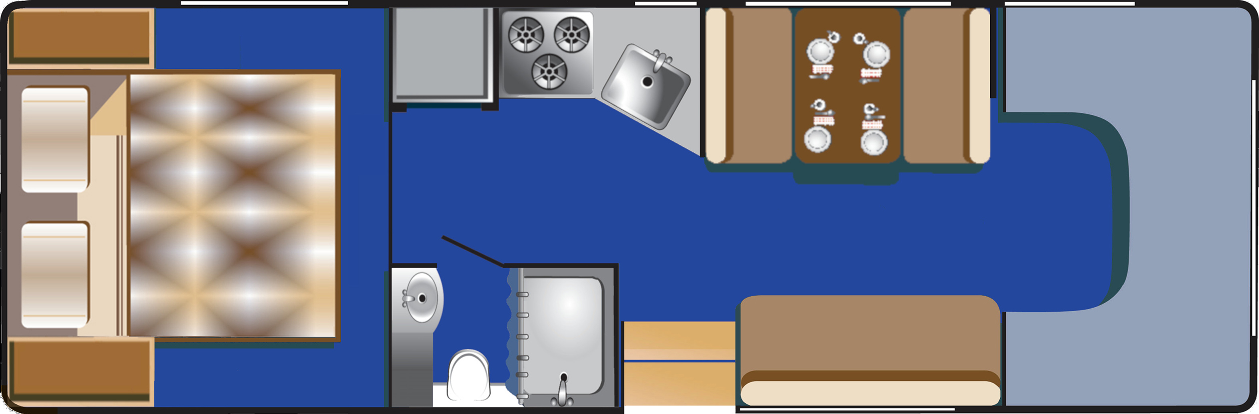 Floorplan bei Tag des C 28 - 30 ft