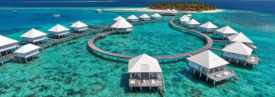 Over Water Villen des Diamonds Thudufushi Maldives