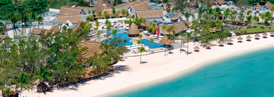 Luftaufnahme des Ambre - A Sun Resort am Strand von Palmar