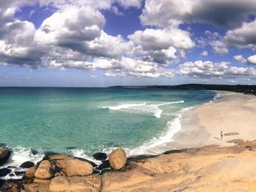 Bay of Fires auf der australischen Insel Tasmanien