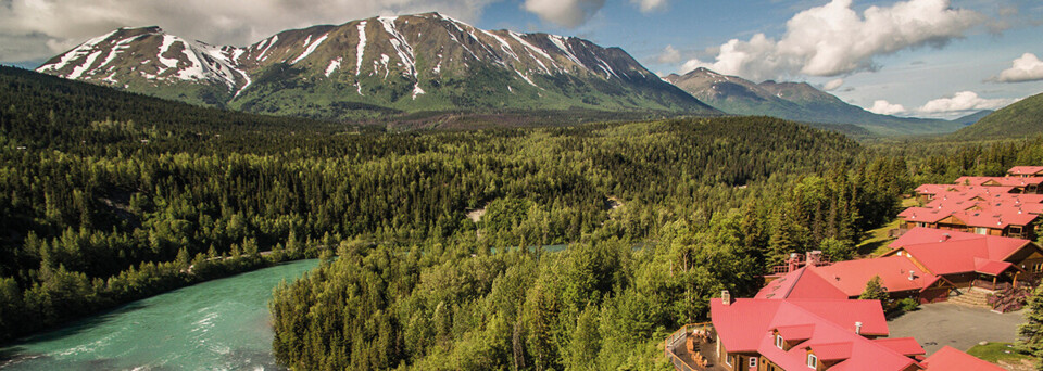 Außenansicht Kenai Princess Wilderness Lodge Cooper Landing