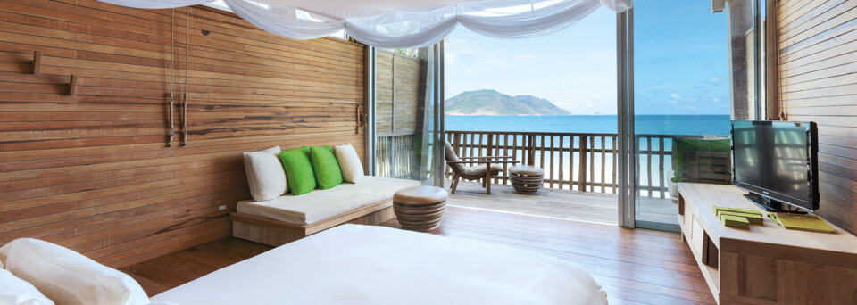 Six Senses Con Dao Beispiel Duplex-Pool-Villa mit Meerblick